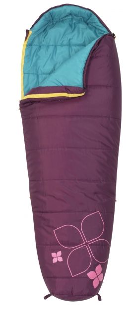 photo: Kelty Little Flower 20 Junior 3-season synthetic sleeping bag