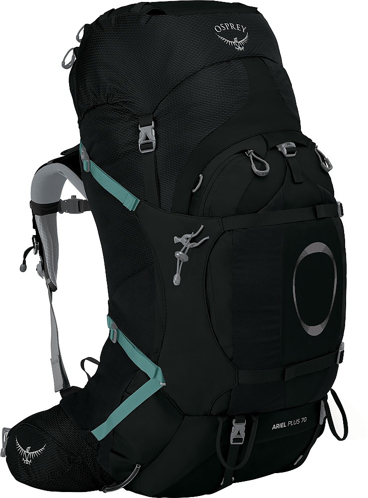 photo: Osprey Ariel Plus 70 expedition pack (70l+)