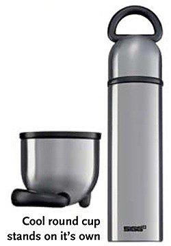 photo: SIGG Steelworks Thermal .75 Liter Ring Bottle thermos