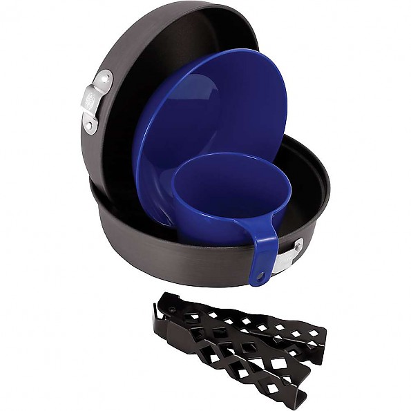 GSI Outdoors Hard Anodized Extreme Mess Kit - 6 pc