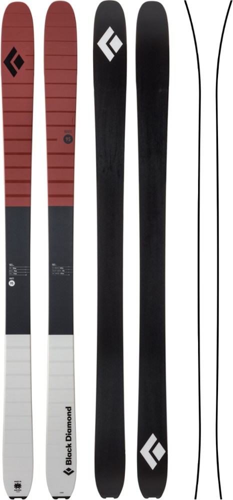 photo: Black Diamond Route 95 alpine touring/telemark ski