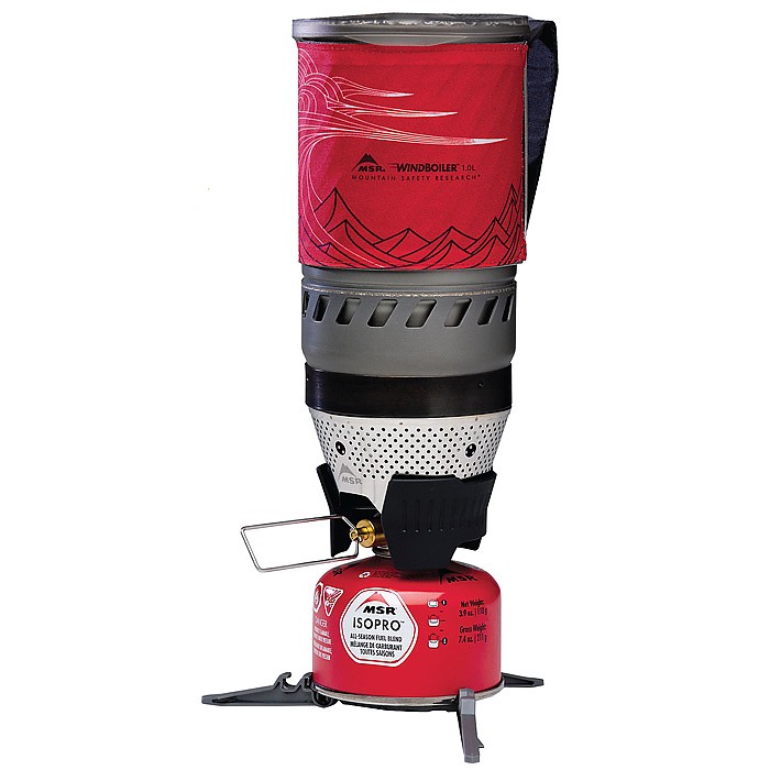 photo: MSR WindBurner Personal Stove System compressed fuel canister stove