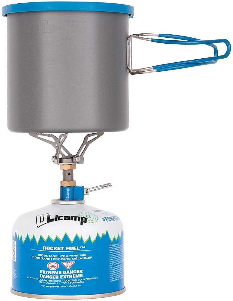 photo: Olicamp Ion Micro Titanium Stove compressed fuel canister stove
