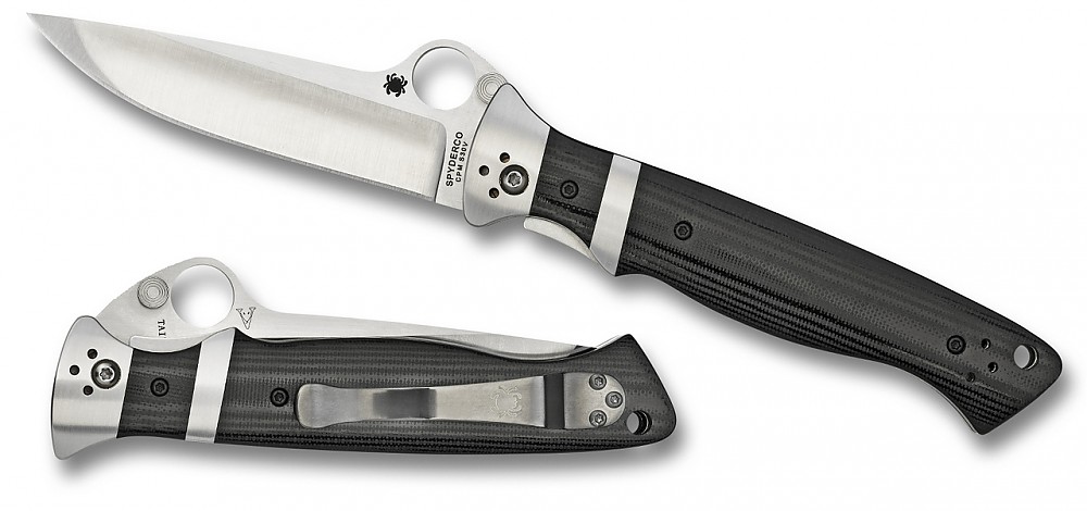 photo: Spyderco Vallotton Sub-Hilt Folder folding knife