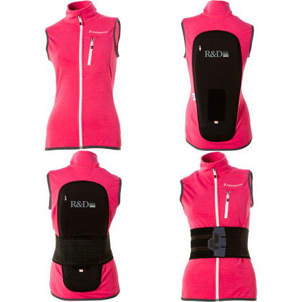photo: Peak Performance Women's Heli Shield Vest soft shell vest