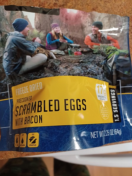 Freeze-Dried Scrambled Eggs with Bacon Can - Mountain House (GF) Glute –  FoodStorageDepot