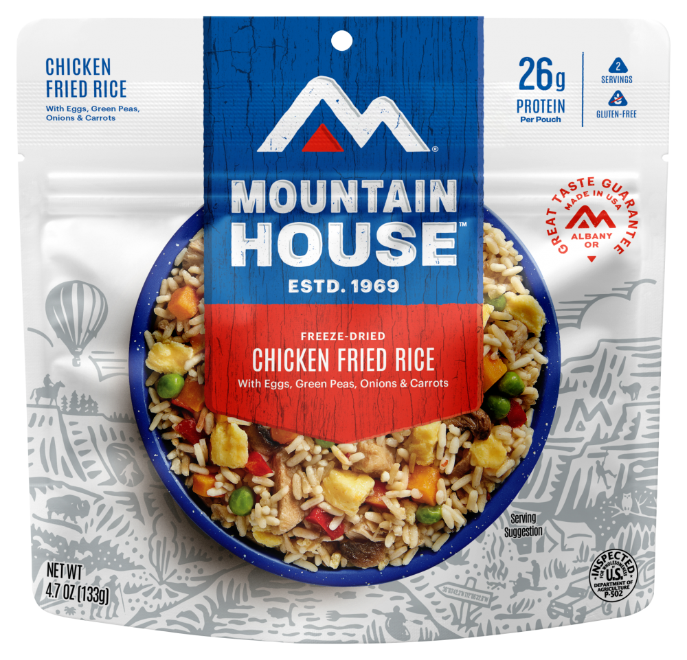 photo: Mountain House Chicken Fried Rice with Vegetables meat entrée