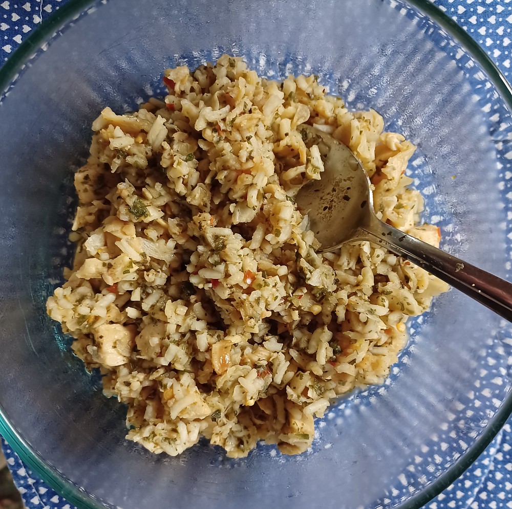 photo: Backpacker's Pantry Chicken Larb meat entrée