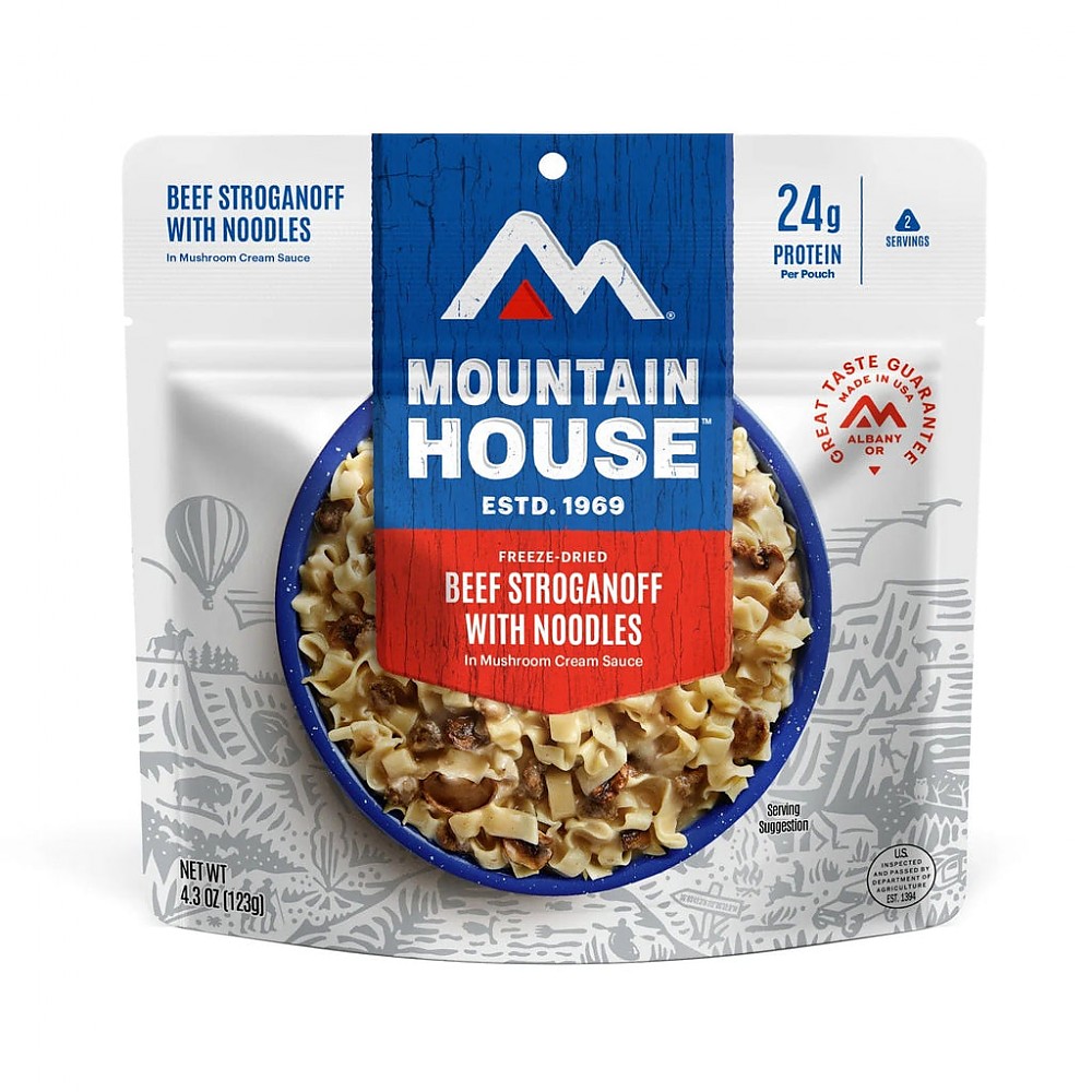 photo: Mountain House Beef Stroganoff with Noodles meat entrée