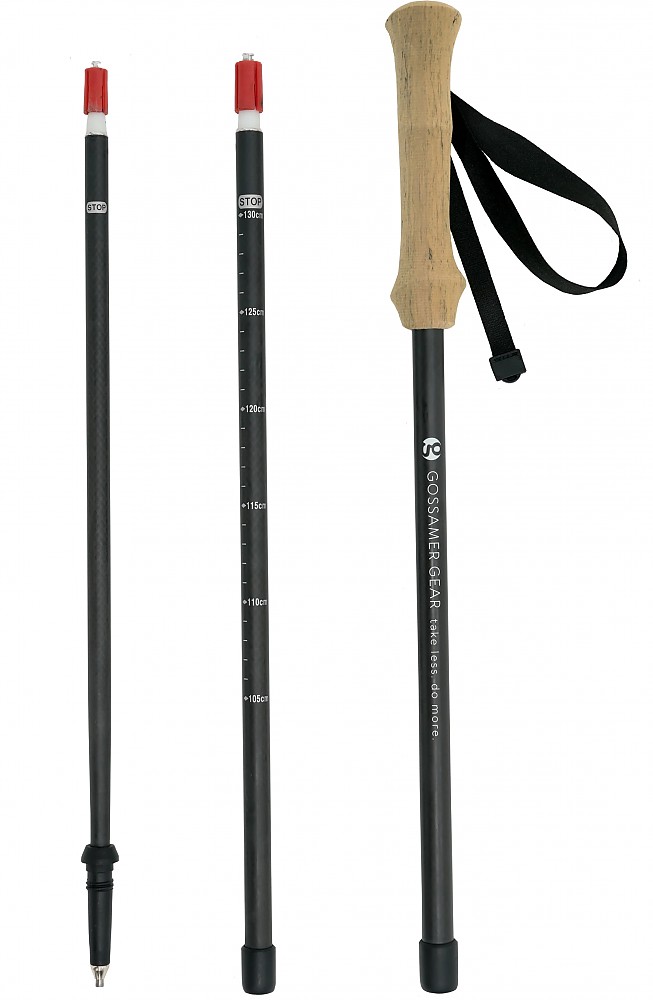 photo: Gossamer Gear LT5 Three Piece Carbon Trekking Poles rigid trekking pole