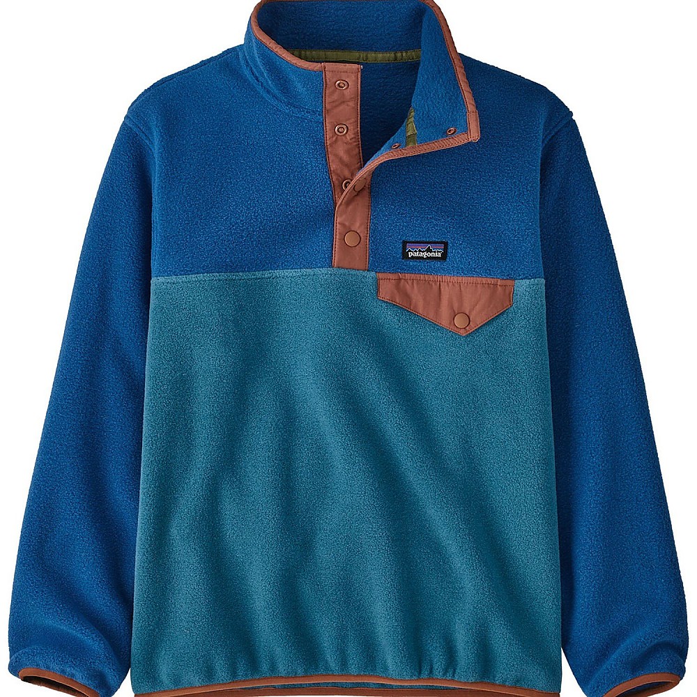 photo: Patagonia Boys' Lightweight Synchilla Snap-T Pullover fleece jacket