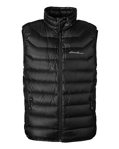 photo: Eddie Bauer Men's Downlight StormDown Vest down insulated vest