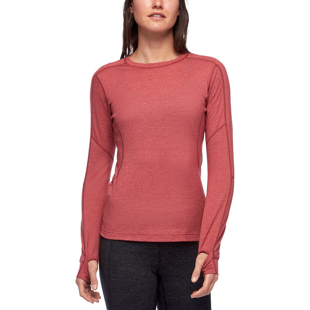 photo: Black Diamond Women's Solution 150 Merino Base Crew base layer top