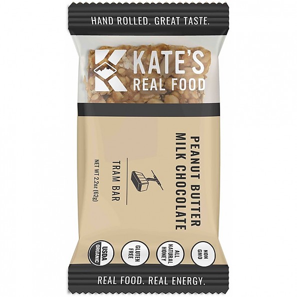 Kate's Real Food Peanut Butter Milk Chocolate Tram Bar
