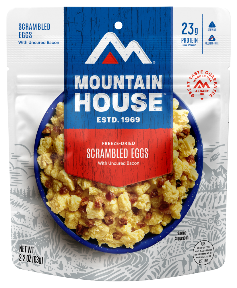 photo: Mountain House Scrambled Eggs with Bacon breakfast