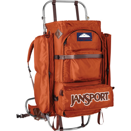 jansport hiking backpack external frame