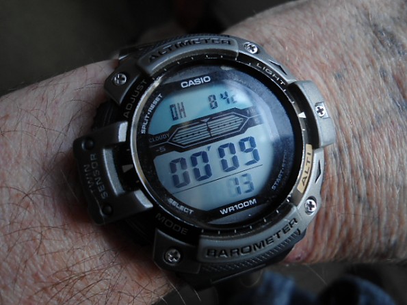 Lav et navn Serrated Investere Casio 3202 Twin Sensor Watch Reviews - Trailspace