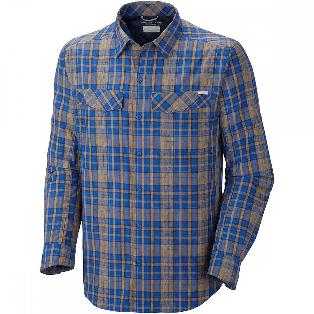 photo: Columbia Men's Silver Ridge Plaid Long Sleeve Shirt hiking shirt