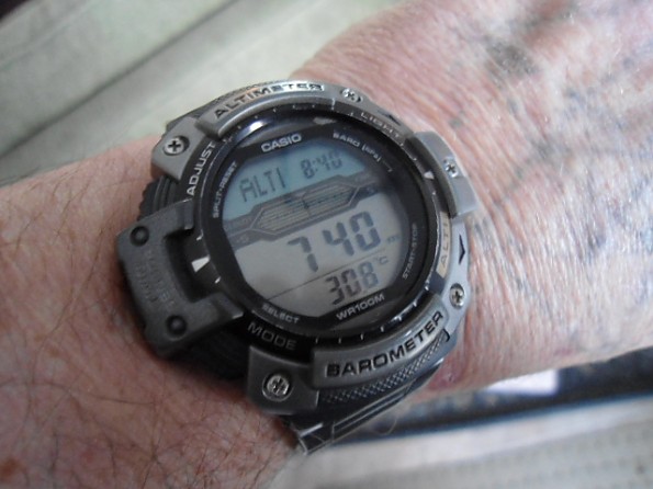 Reloj casio altimeter online barometer