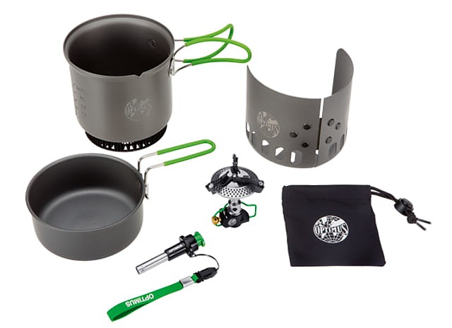photo: Optimus Elektra FE compressed fuel canister stove