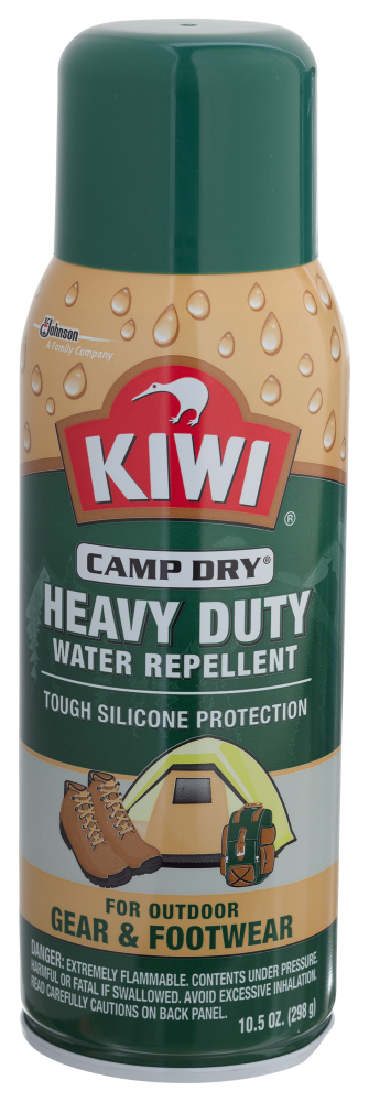 photo: KIWI Camp Dry Heavy Duty Water Repellent equipment cleaner/treatment