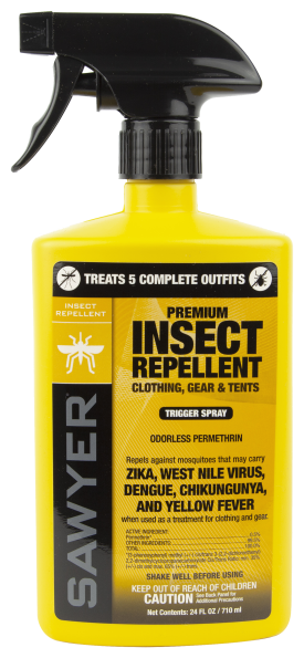 Sawyer Permethrin Insect Repellent Treatment for Clothing, Gear, and Tents