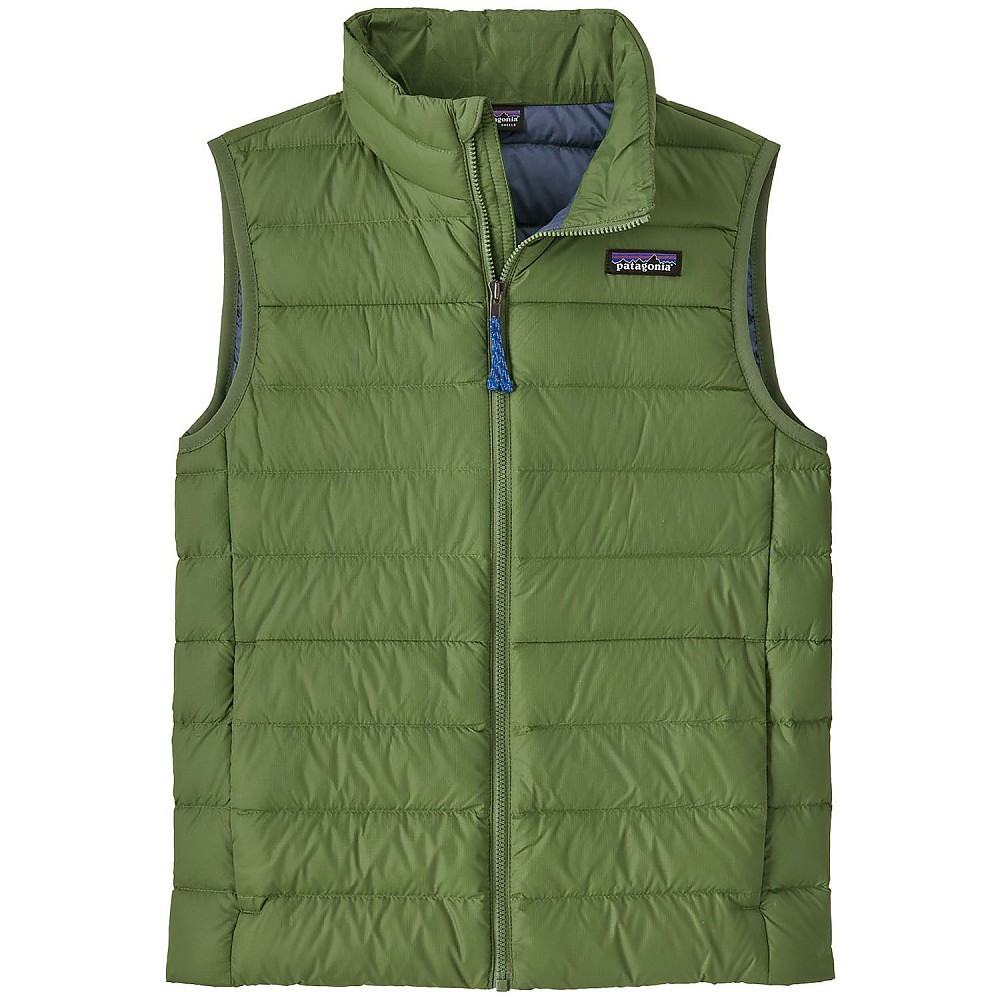 photo: Patagonia Kids' Down Sweater Vest down insulated vest
