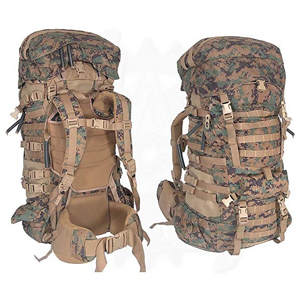 MT Military Army Large Rucksack with Detacheable ILBE Backpack Multicam  Camo