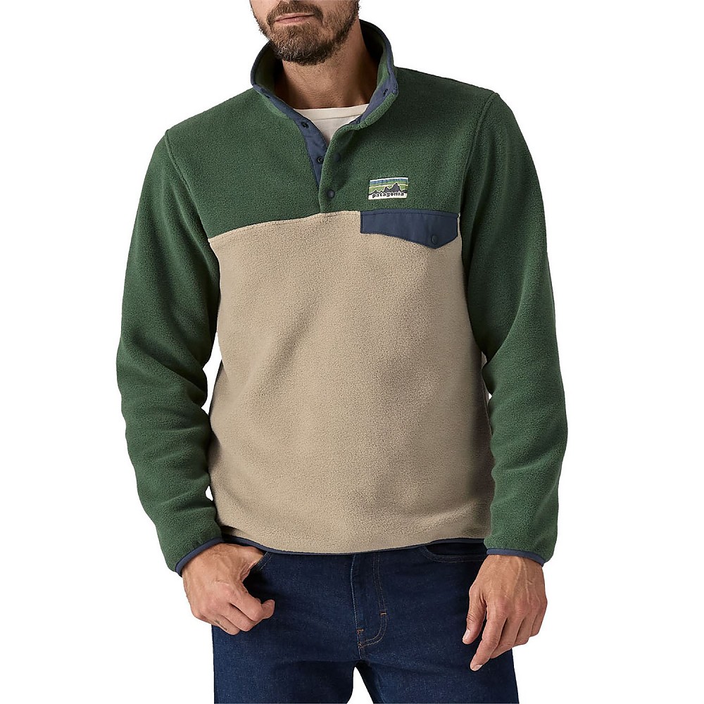 photo: Patagonia Lightweight Synchilla Snap-T Pullover fleece jacket