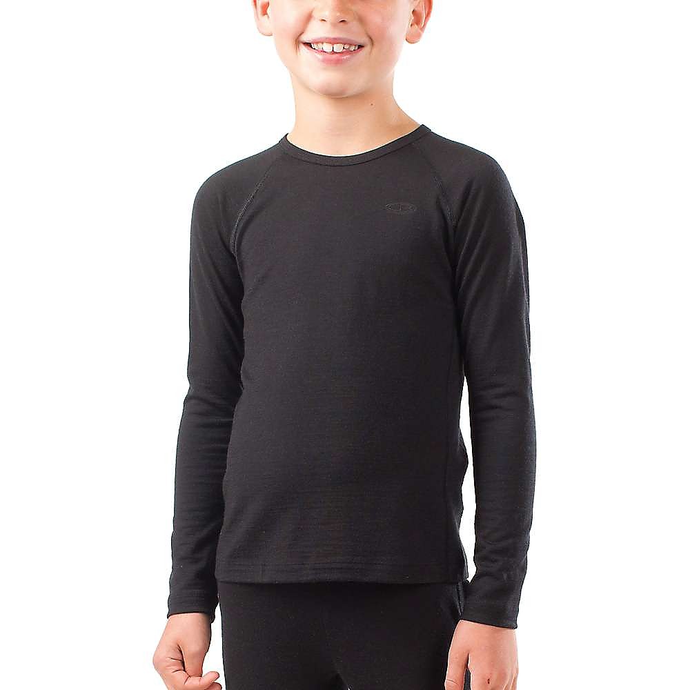 photo: Icebreaker Kids' Oasis Long Sleeve Crewe base layer top