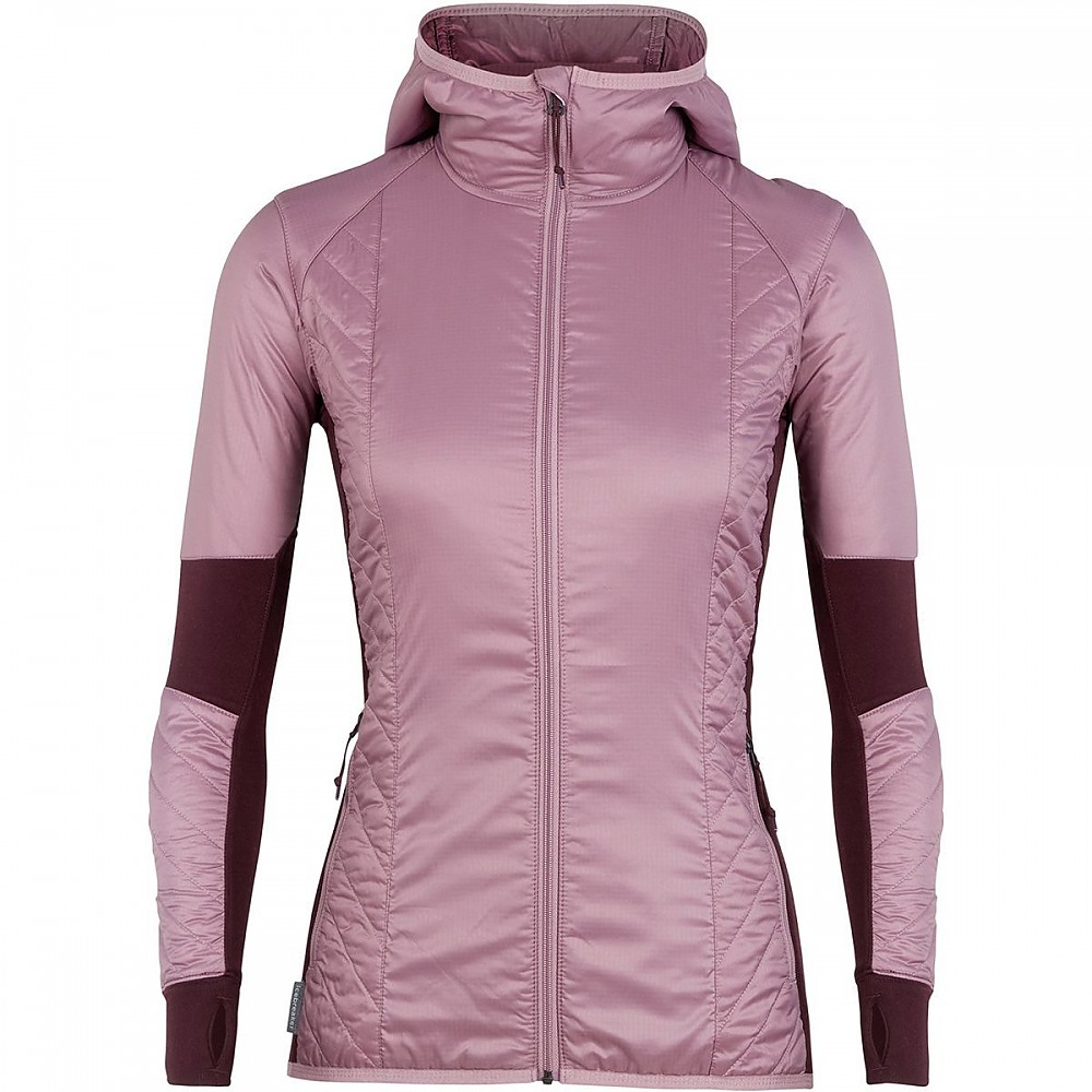 photo: Icebreaker Women's MerinoLOFT Helix Long Sleeve Zip Hood synthetic insulated jacket