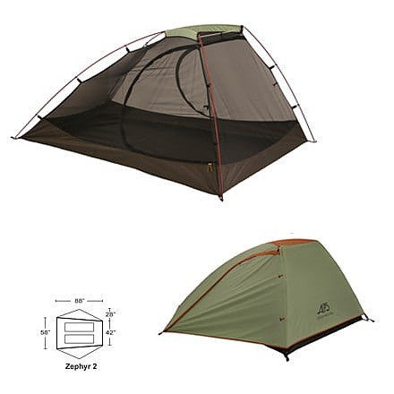 photo: ALPS Mountaineering Zephyr 2 three-season tent