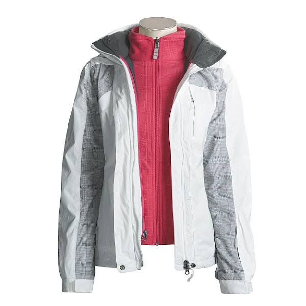 photo: White Sierra Rita Jacket component (3-in-1) jacket