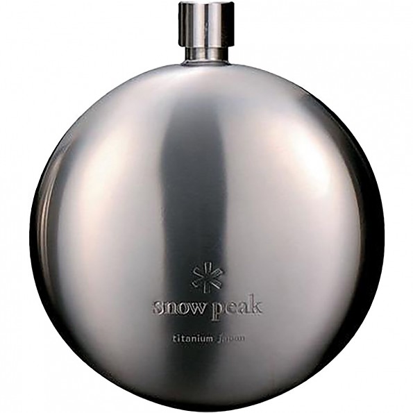 Snow Peak Titanium Curved Flask