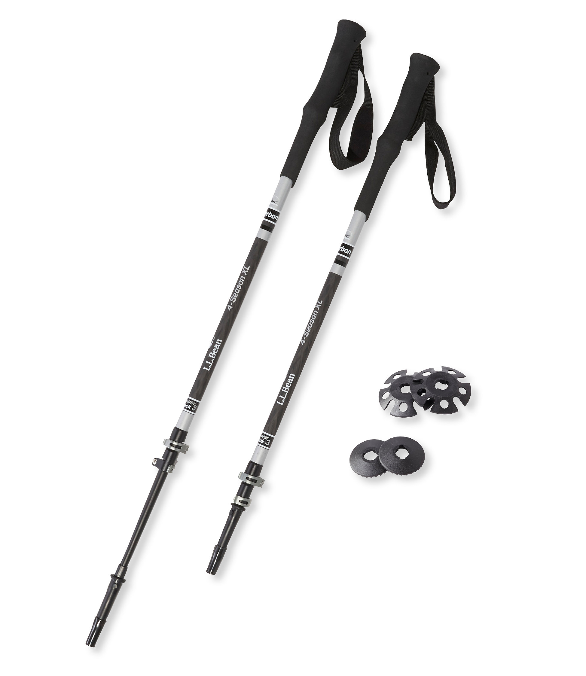 photo: L.L.Bean Four-Season PowerLock 3 XL Carbon rigid trekking pole