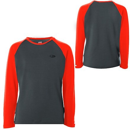 photo: Icebreaker Boys' 260 Midweight LS Crewe base layer top