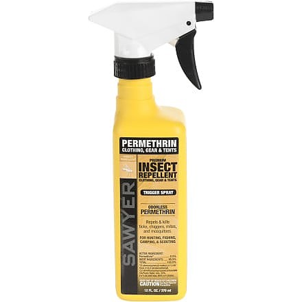 Sawyer Permethrin Insect Repellent Treatment for Clothing, Gear, and Tents
