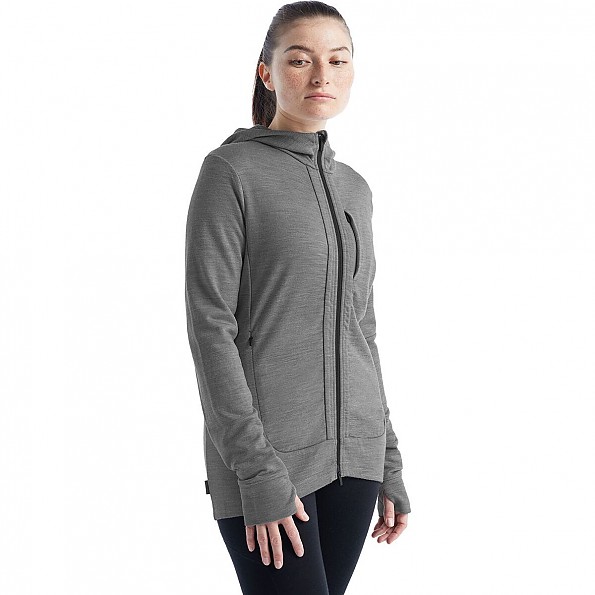 Icebreaker Quantum Long Sleeve Zip Hood