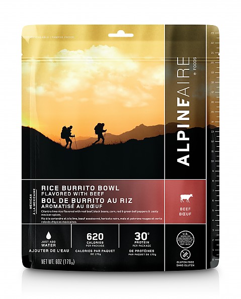 AlpineAire Rice Burrito Bowl with Beef