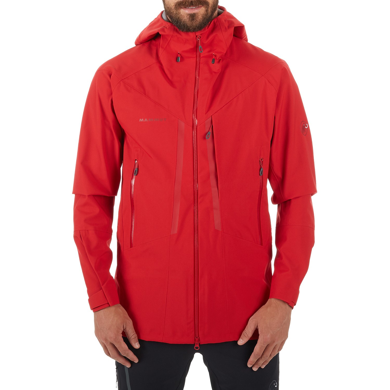 photo: Mammut Men's Masao Hooded Hardshell Jacket waterproof jacket