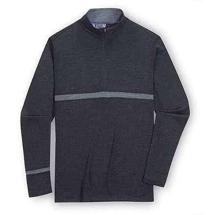 photo: Ibex Men's Indie Zip T base layer top