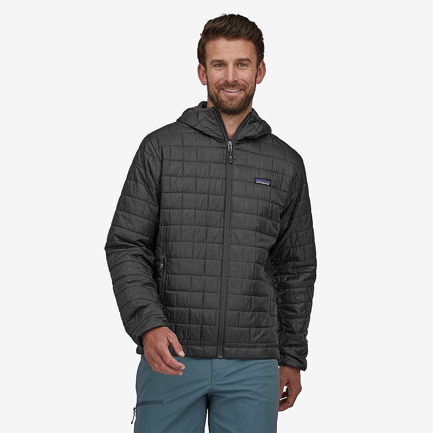 photo: Patagonia Nano Puff Hoody synthetic insulated jacket