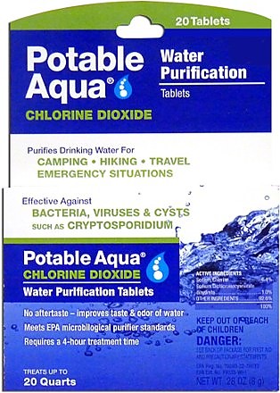 photo: Potable Aqua Chlorine Dioxide Water Purification Tablets chemical water treatment