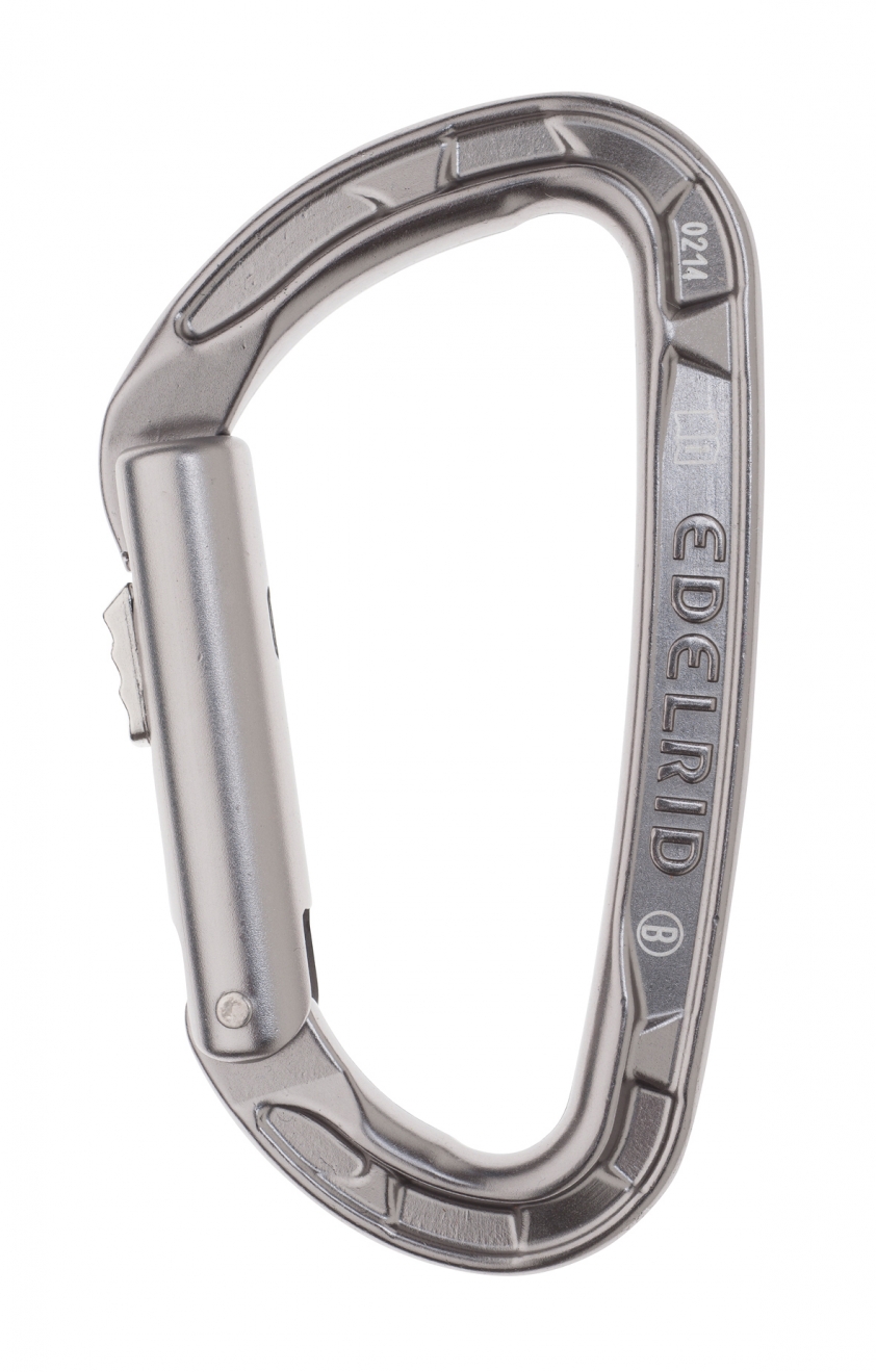 photo: Edelrid Pure Slider locking carabiner