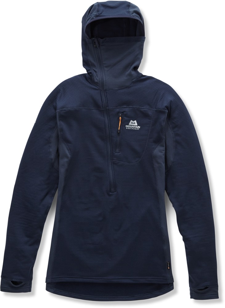 photo: Mountain Equipment Men's Eclipse Hooded Zip-T fleece top