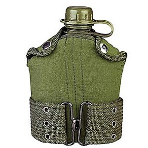Military Canteen and Pistol Belt Kit