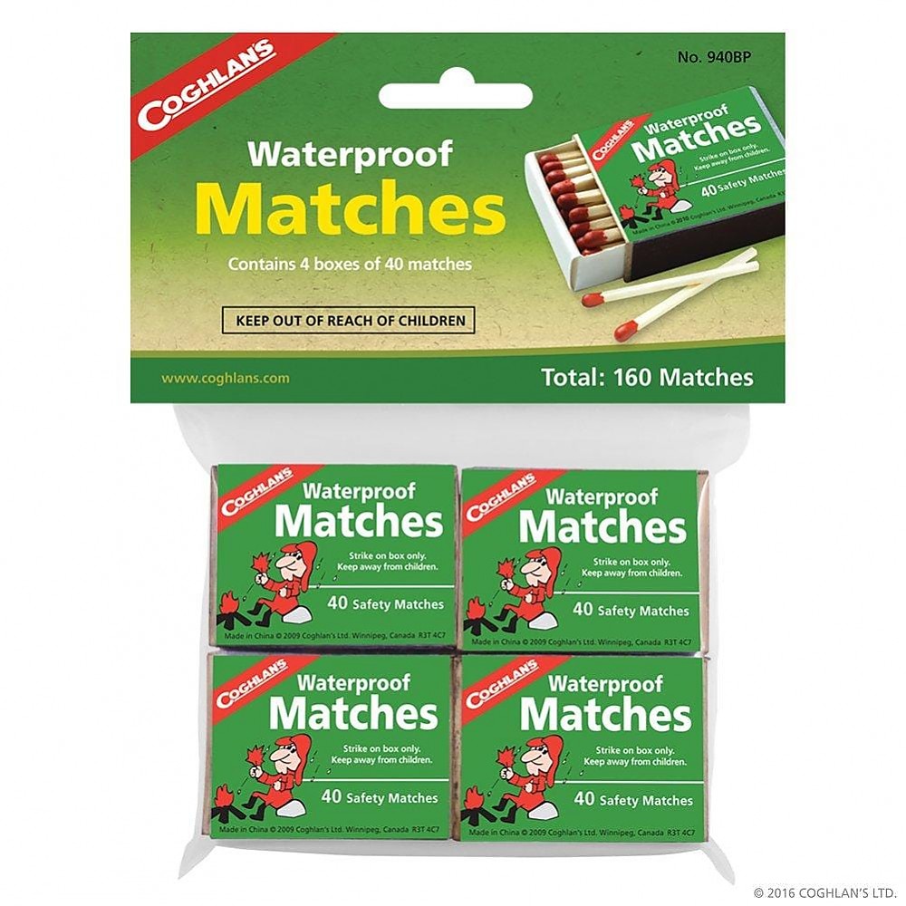 photo: Coghlan's Waterproof Matches fire starter