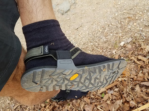 Injinji Mens Hiker/Liner Combo Toe Socks - Charcoal & Grey