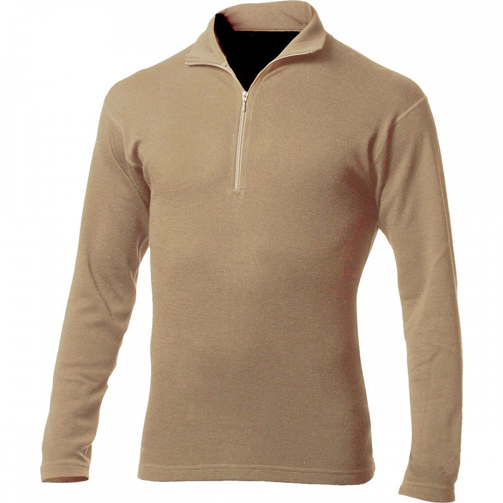 photo: Minus33 Isolation Midweight Merino Zip-Neck base layer top