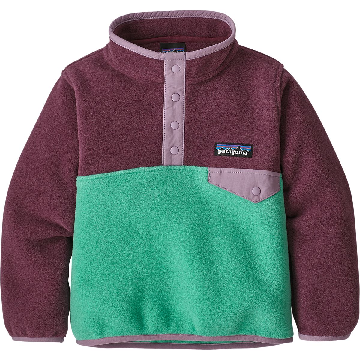 photo: Patagonia Kids' Lightweight Synchilla Snap-T Pullover fleece jacket